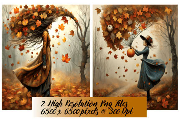 Autumn's Swirling Embrace: A Font for Capturing Motion