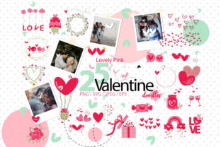 Designing with Heart: The Versatility of Lovely Pink Valentine Doodles