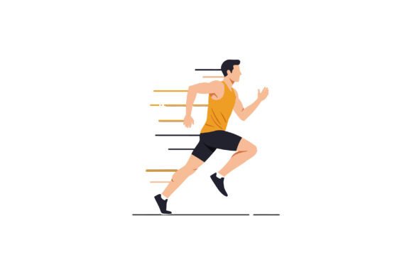 Dynamic Athlete in Motion: A Font for Instant Energy