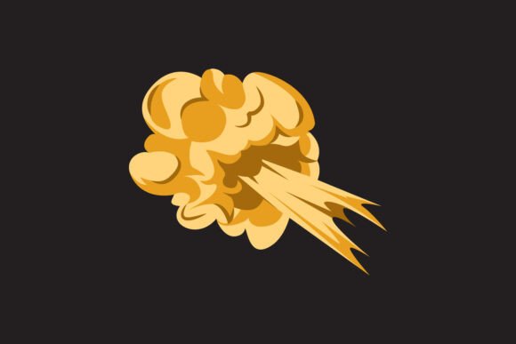 Dynamic Visuals: Integrating Orange Smoke Clouds into Modern Design