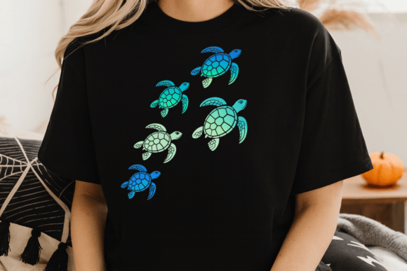Sea Turtle PNG Summer Clipart for Coastal Creations