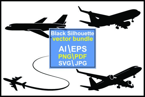 Silhouette Airplanes Different Flight: A Designer's Guide