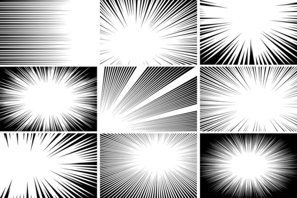 Unleash Dynamic Energy with Comic Retro Background